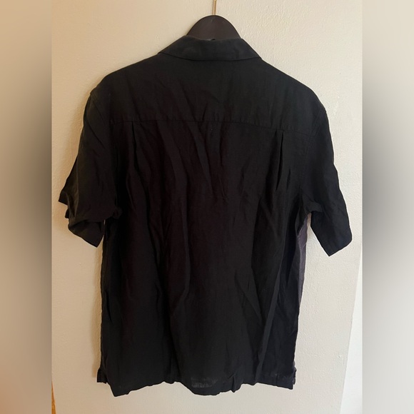 Haggar Men’s Short Sleeve Button Down Shirt - Picture 3 of 4